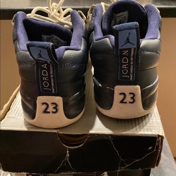 Air Jordan 12 low obsidian 2004 version OG box - Picture 4 of 8